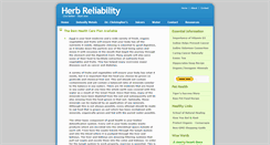 Desktop Screenshot of herbreliability.com