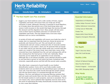 Tablet Screenshot of herbreliability.com